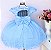 Vestido Azul Claro Menina Bonita - Imagem 2